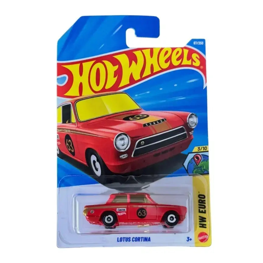Hot Wheels - Lotus Cortina Red - D Case 2026