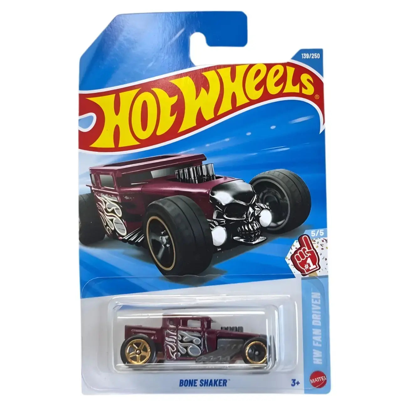 Hot Wheels - Maroon Bone Shaker - G Case 2026 MRP