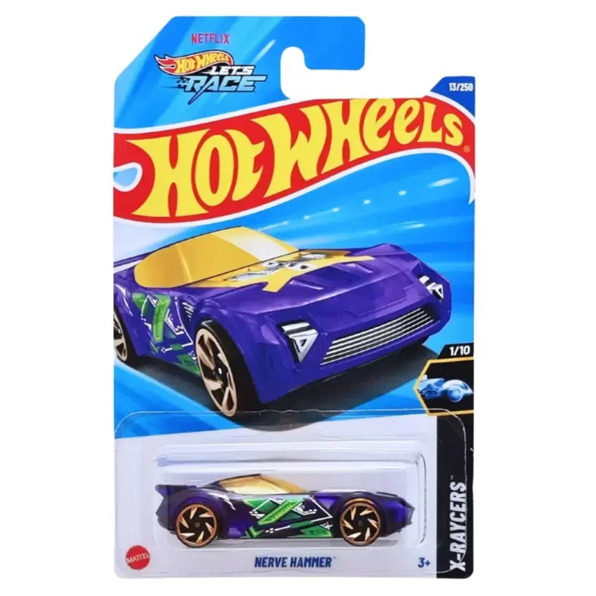 Hot Wheels Nerve Hammer X Raycers J Case 2025 MRP