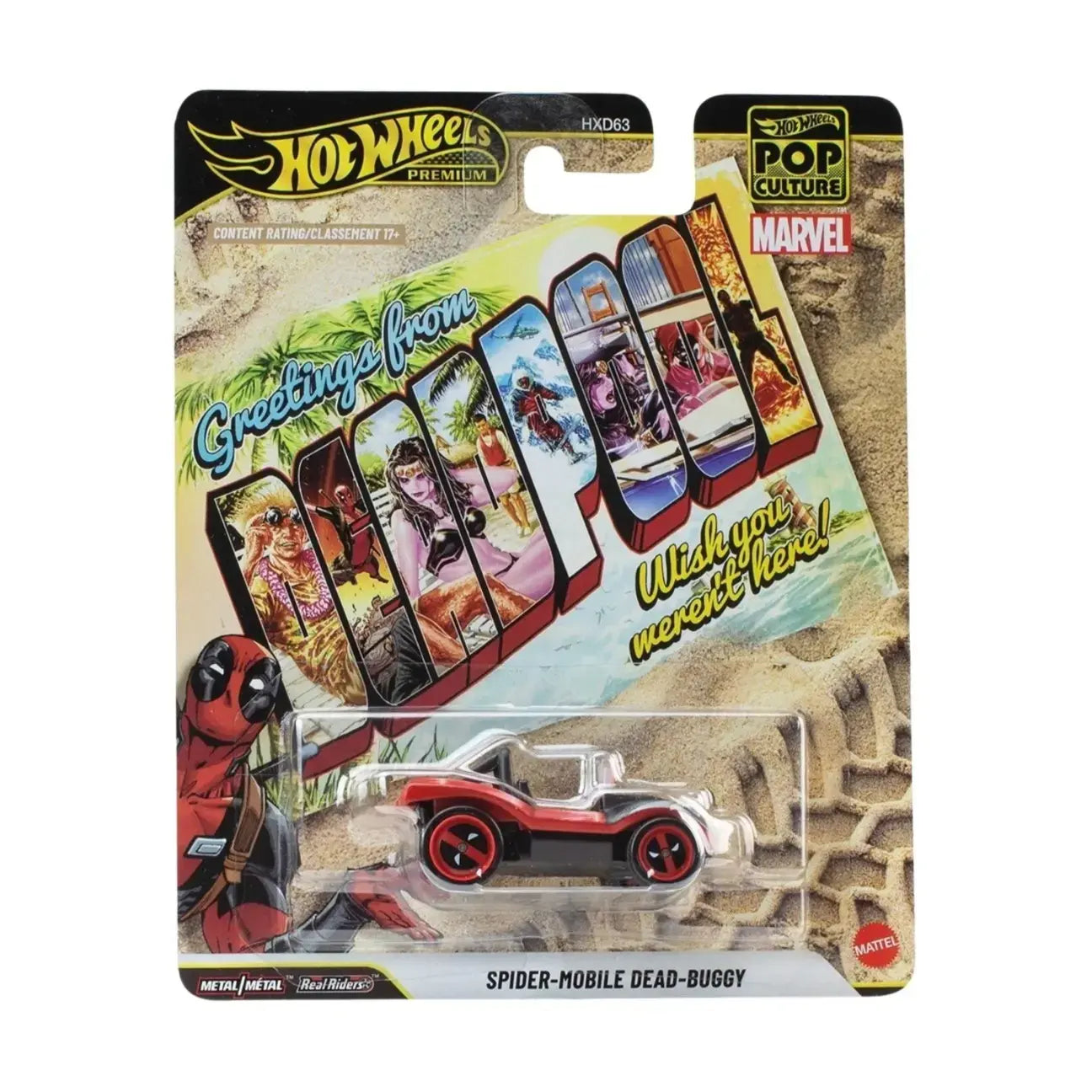 Hot Wheels Premium - Pop Culture Spider Mobile Dead Buggy 2026