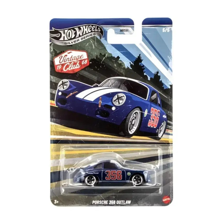 Hot Wheels Silver Series - Porsche 356 Outlaw Vintage Club 1968 Silver Series 2026
