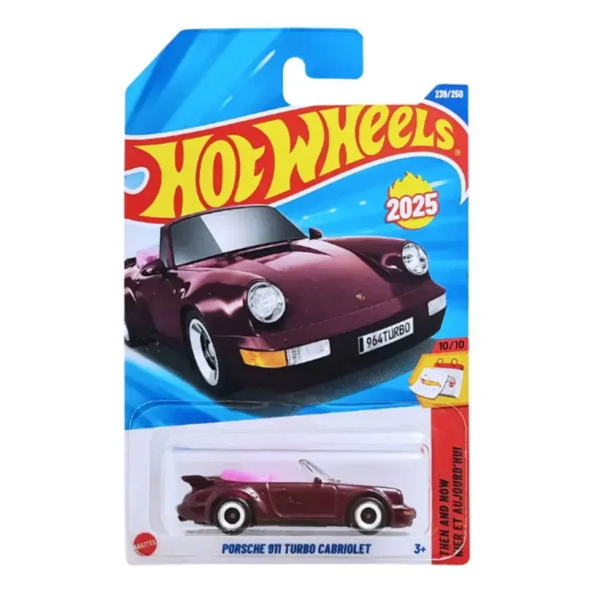 Hot Wheels - Porsche 911 Turbo Cabriolet N Case 2025
