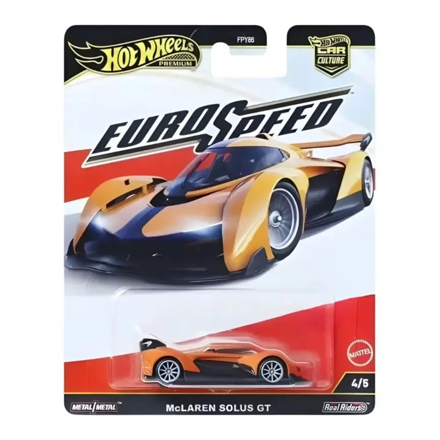 Hot Wheels Premium - Euro Speed 2025 Mclaren Solus GT