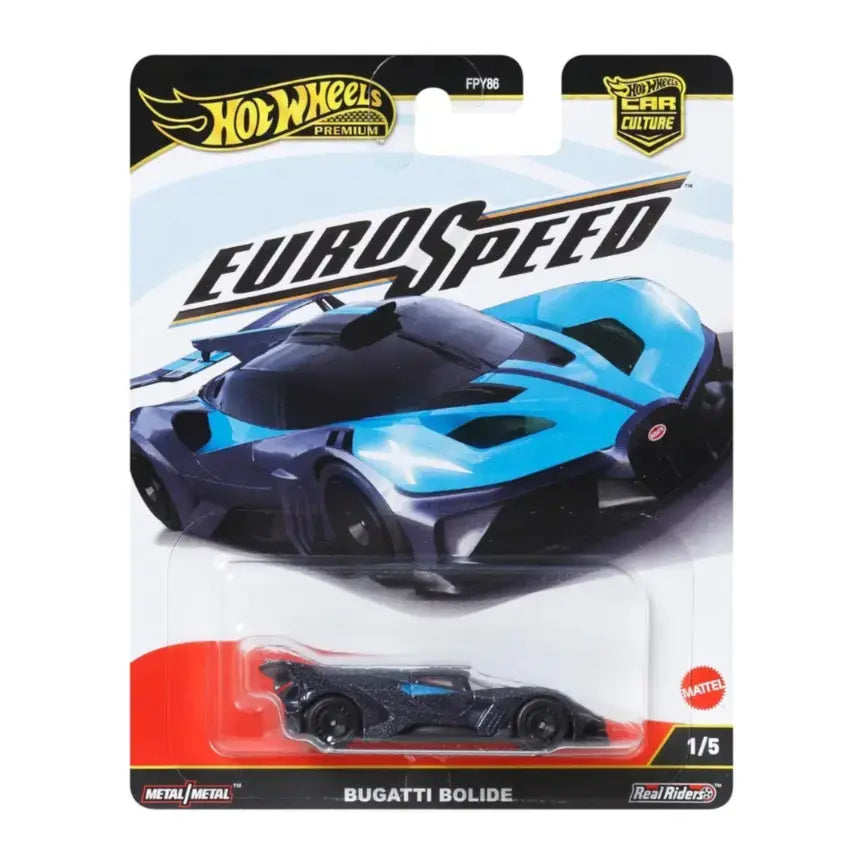 Hot Wheels Premium Euro Speed Bugatti Bolide Euro Speed 2025