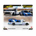Hot Wheels Premium - Team Transport Volkswagen Corrado VR6 and Retro Rig