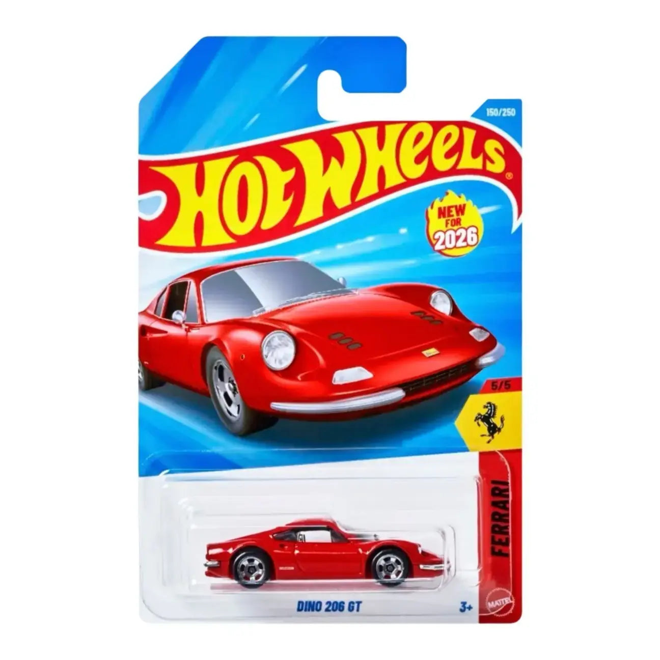 Hot Wheels - Ferrari Dino 206 GT - G Case 2026