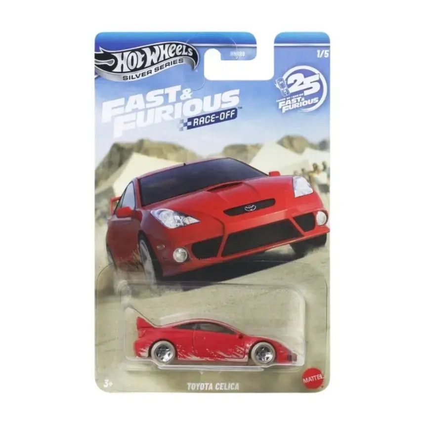 Hot Wheels Silver Series - Hot Wheels Toyota Celica Fast and Furious Race Off Silver Series 2026