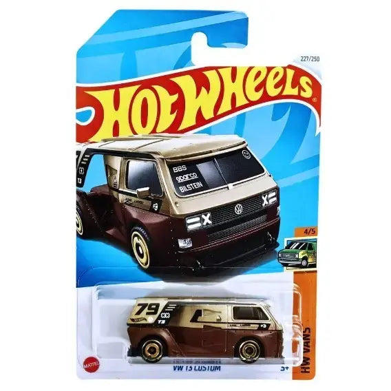 Hot Wheels VW T3 Custom HW Vans ( Brown )