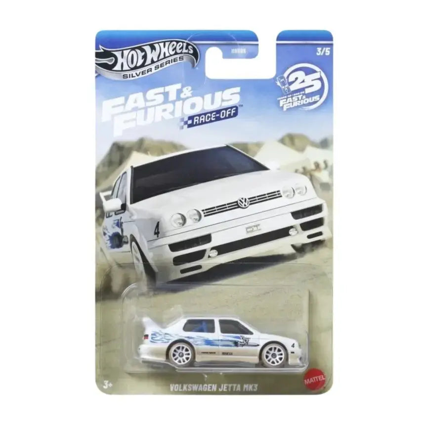 Hot Wheels Silver Series - Hot Wheels Volkswagen Jetta Mk3 Fast and Furious Race Off Silver Series 2026