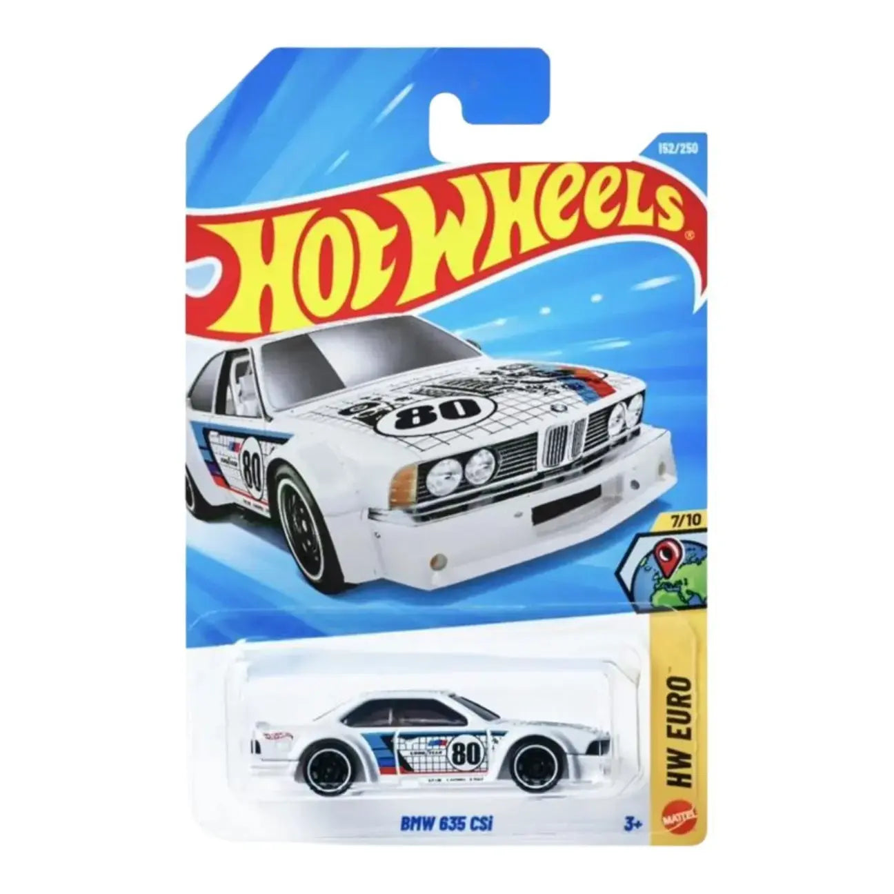 Hot Wheels - White BMW 635 CSI G Case 2026 - Damaged Card