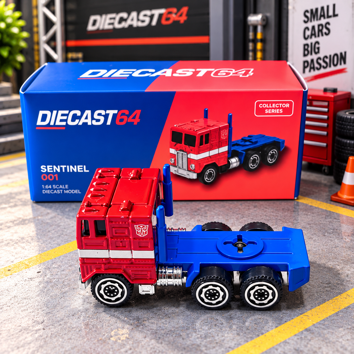 Diecast64 - Sentinel 001 - 1:64 Diecast Model OBV