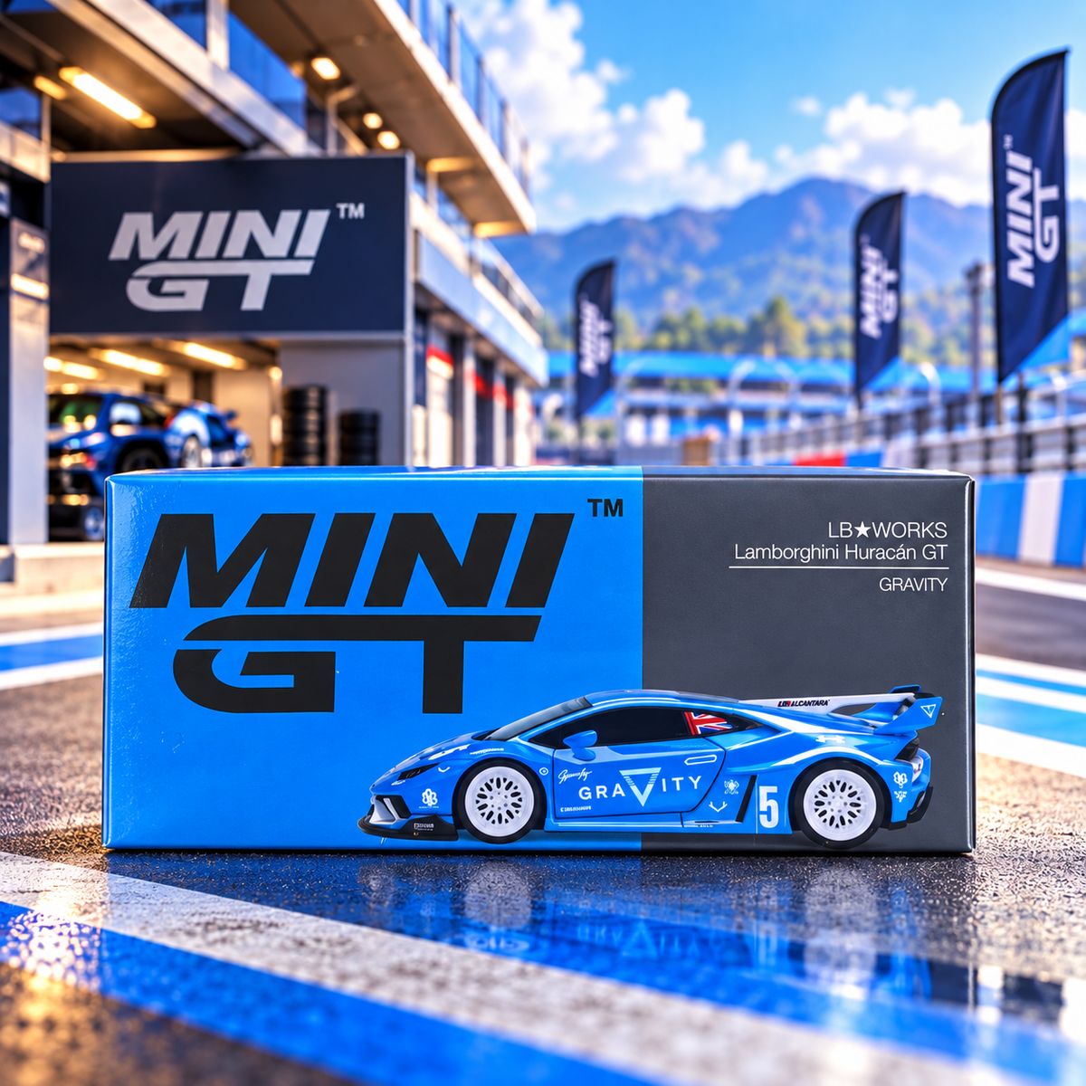 Mini GT - LB WORKS Lamborghini Huracán GT GRAVITY