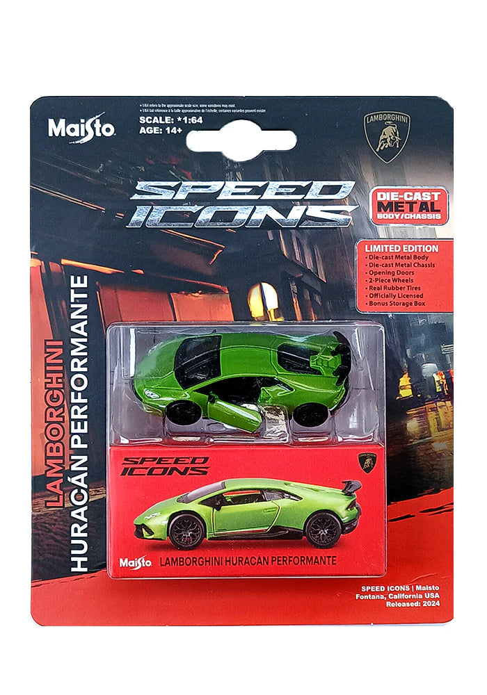 Maisto - Speed Icons Lamborghini Huracan Performante Green