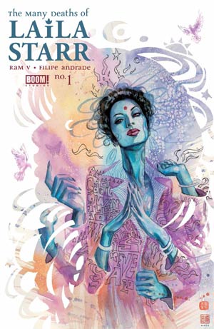 Boom Studios Comics - Many Deaths Of Laila Starr #1 Cover B Variant David Mack Death Foil Cover