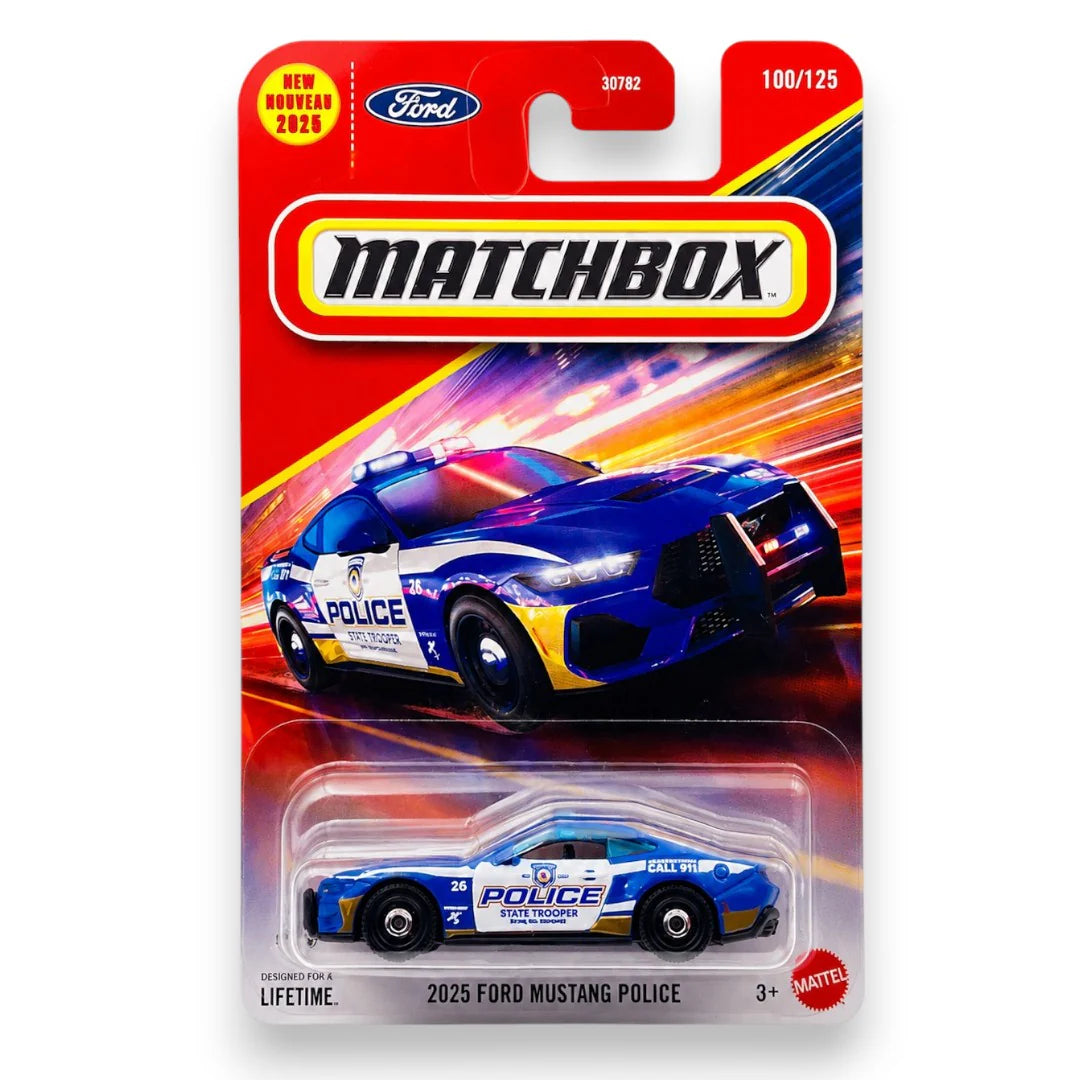 Matchbox - 2023 Ford Mustang Police (Blister Pack)