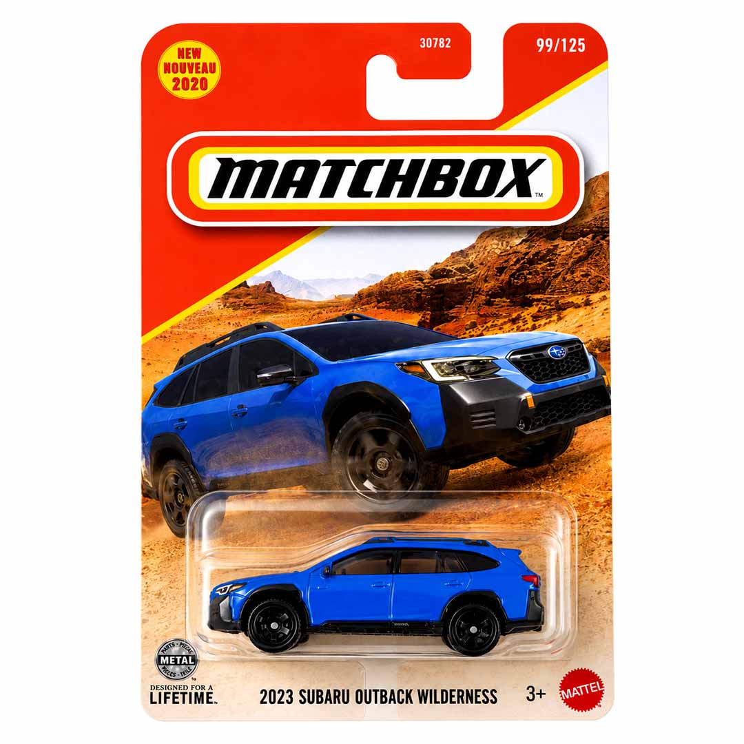 Matchbox - 2023 Subaru Outback Wilderness Blue