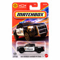 Matchbox - 2024 Chevrolet Silverado PPV Truck Police Die-Cast Model Car |