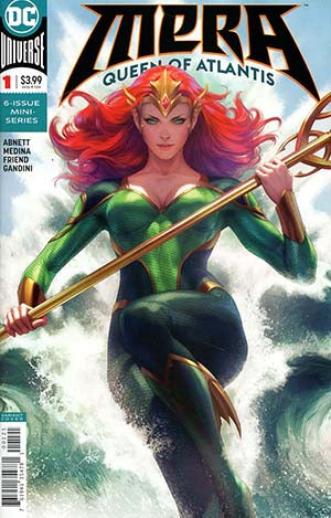 DC Comics - Mera Queen Of Atlantis #1 Cover B Variant Stanley Artgerm Lau Cover DC