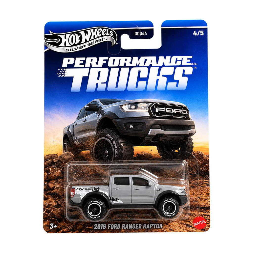 Hot Wheels Silver Series - Performance Trucks - 2019 Ford Ranger Raptor