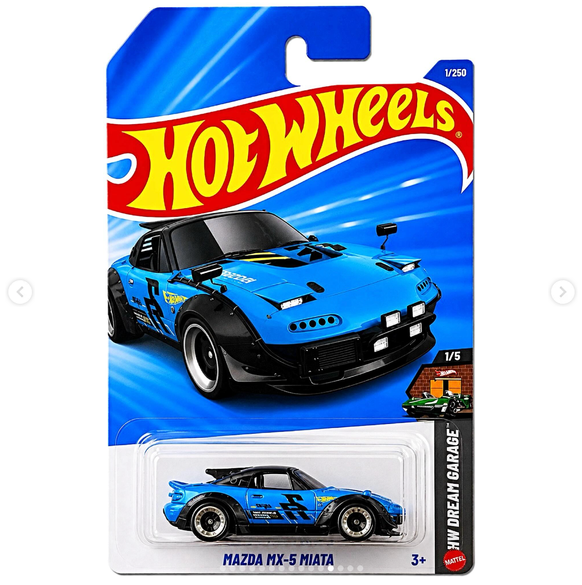 Hot Wheels - Mazda MX-5 Miata Blue 2026