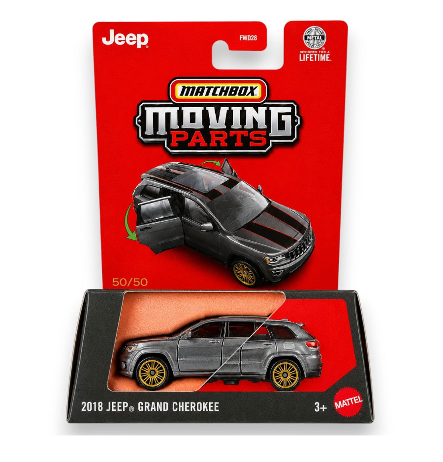 Matchbox Moving Parts - 2018 Jeep Grand Cheroke