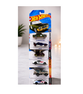 Hot Wheels - Set of 6 Mix - Alfa Romeo & Punk Rod & Pedal Driver & Camaro SS & Lil Mad & BMW M4 GT3 MRP