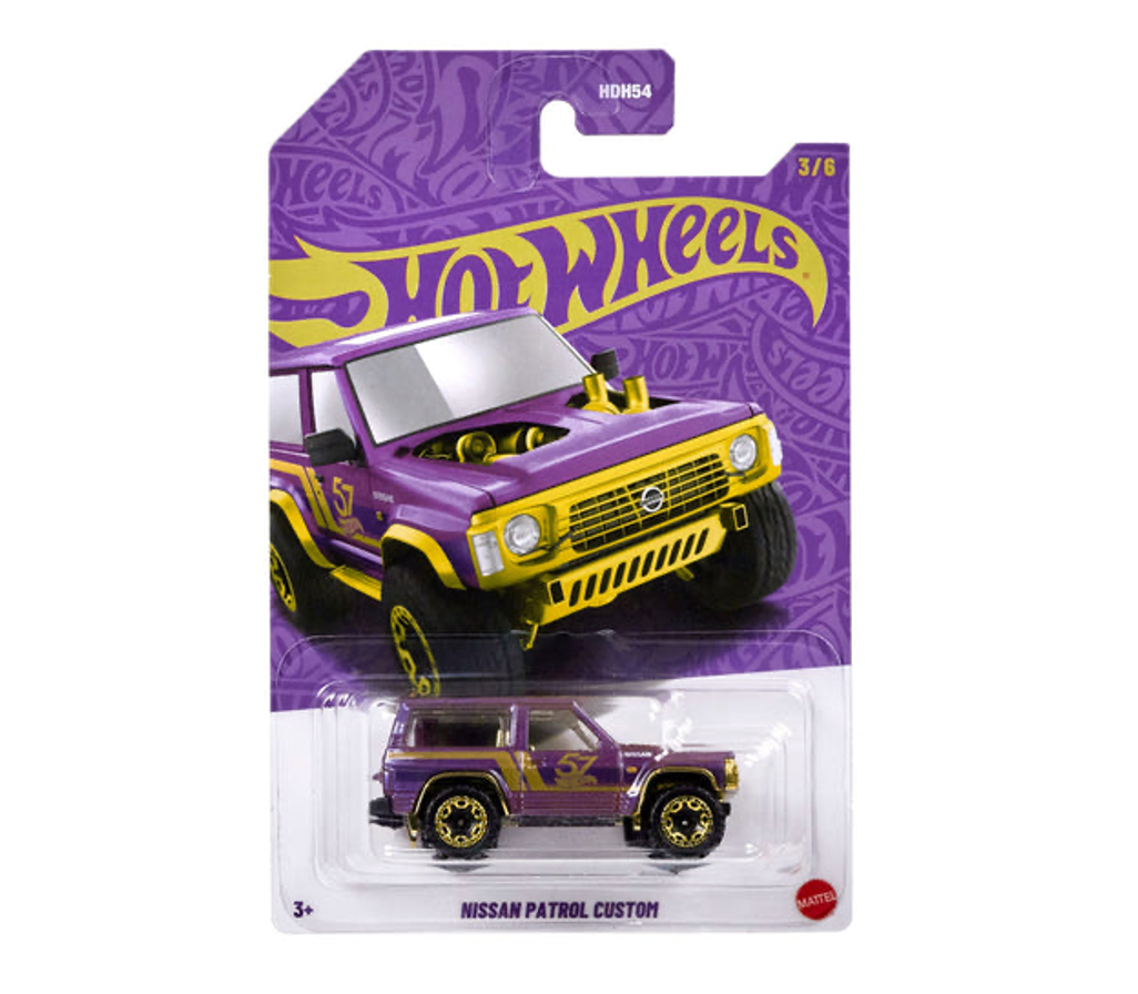 Hot Wheels - Nissan Patrol Custom 57th Anniversary Pearl & Chrome