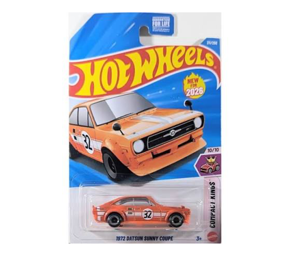 Hot Wheels - 1972 Datsun Sunny Coupe