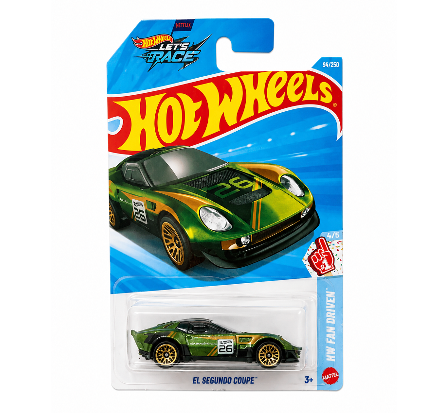 Hot Wheels - El Segundo Coupe Green - M Case 2026 MRP