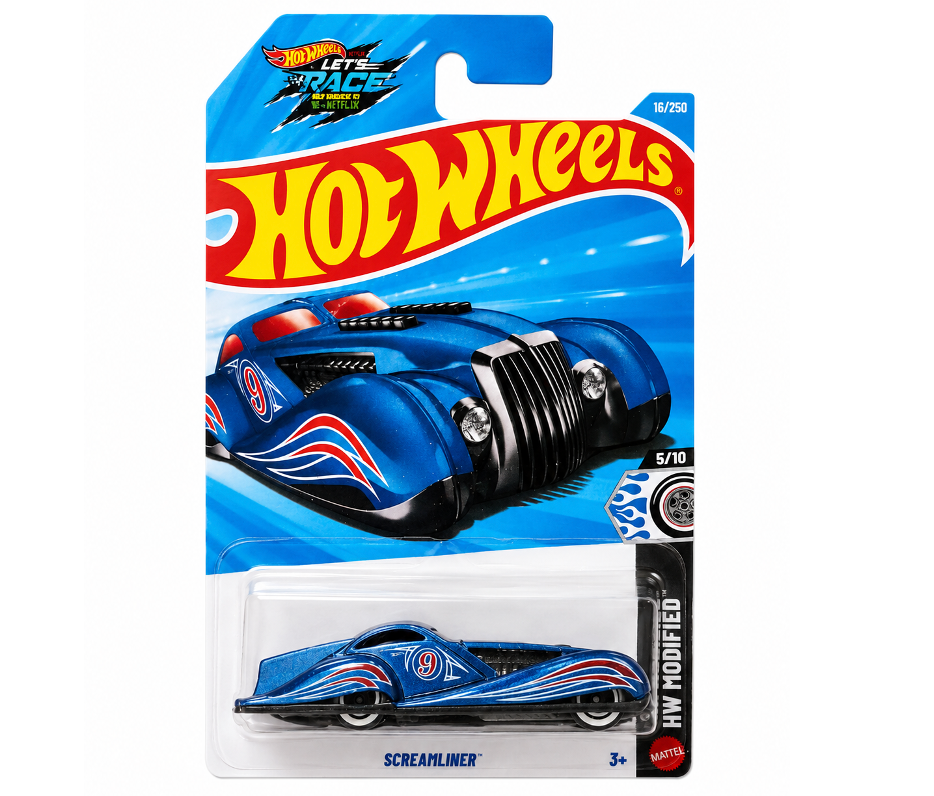 Hot Wheels - Screamline Blue - M Case 2026 MRP