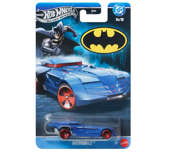 Batman Batmobile II -  Hot Wheels Silver Series 2026 DC Comics Batman - Themed Set III