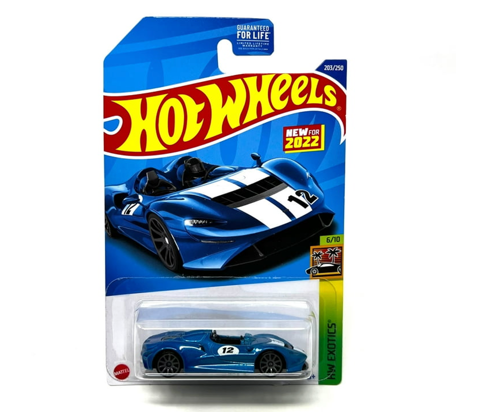 Hot Wheels - Mclaren Elva Blue