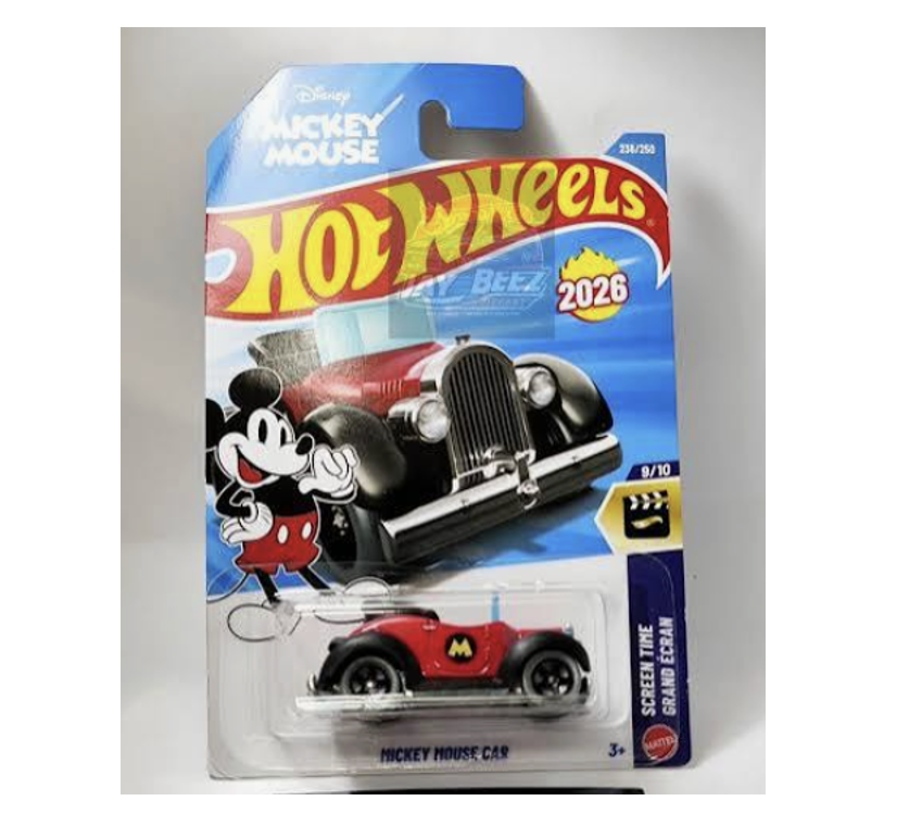 Mickey Mouse Car - Hot Wheels N Case 2026