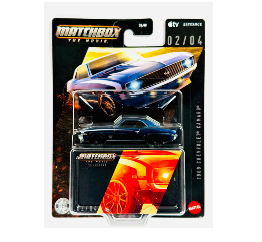 Matchbox Collectors - 1969 Chevrolet Camaro - Matchbox the Movie