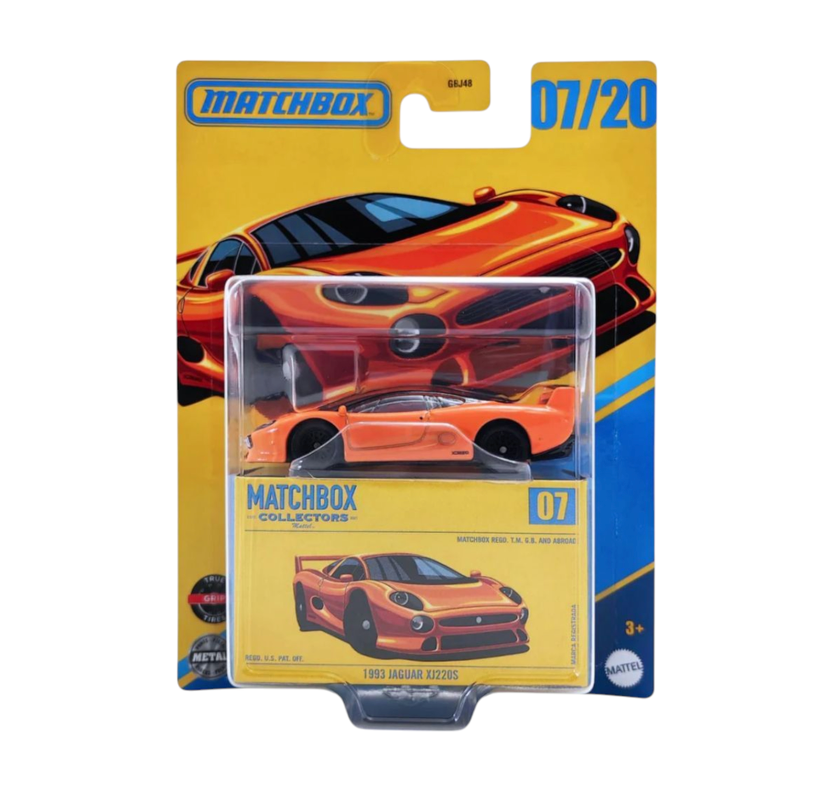 Matchbox Collectors - 1993 Jaguar XJ220S Orange