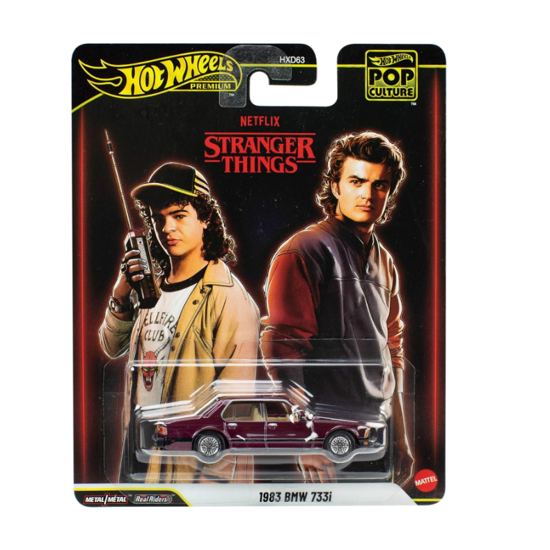 1983 BMW 733i - Stranger Things - Hot Wheels Premium