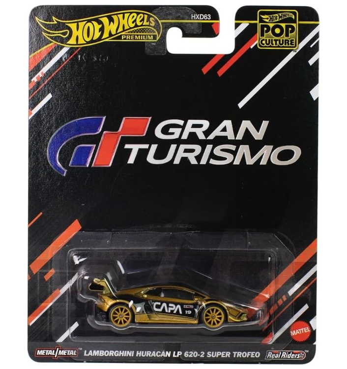 Lamborghini HURACÁN LP 620-2 Super Trofeo - Gran Turismo - Hot Wheels Premium Pop Culture