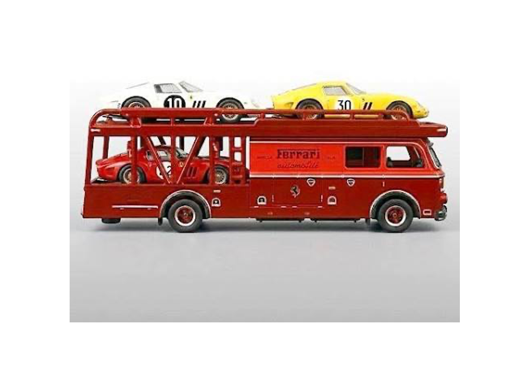 Ferrari 250 Gto and Fiat 642 Rn2 Bartoletti Transporter - Hot Wheels Team Transport