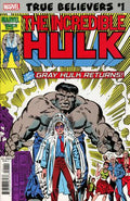 Marvel Comics - True Believers Hulk Gray Hulk Returns