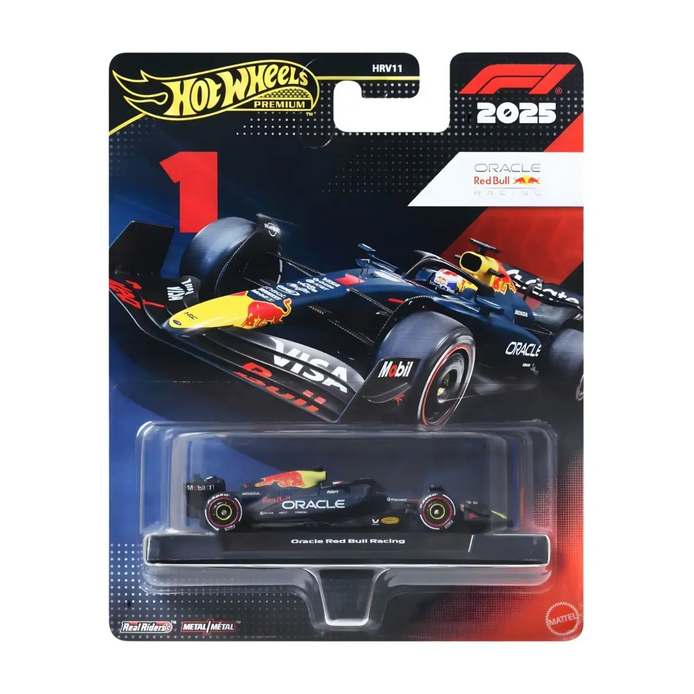 Formula 1 2025 Oracle Red Bull Racing F1 Team 1 Max Verstappen - Hot Wheels Premium