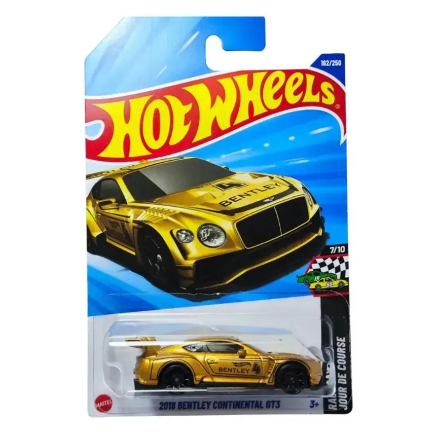 Hot Wheels - Bentley Continental GT3 Gold