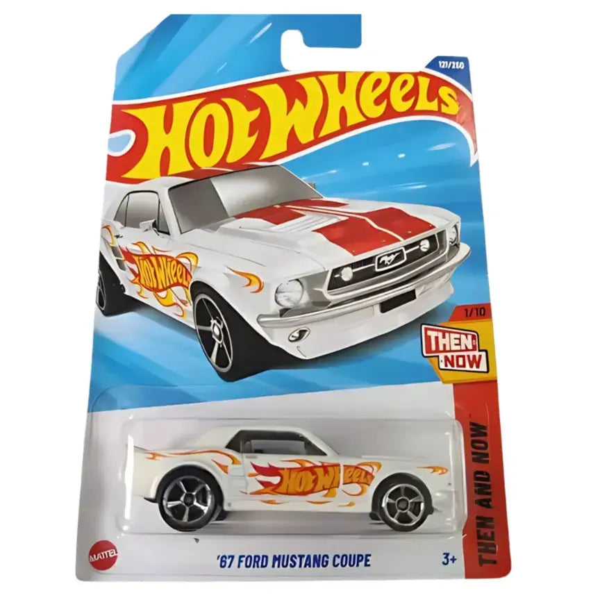 67 Ford Mustang Coupe Then and Now - Hot Wheels