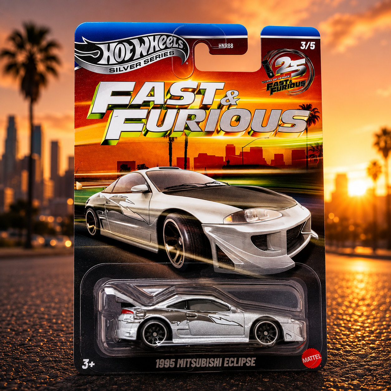 Mitsubishi Eclipse - Fast and Furious Silver Series 2026 ZAMAC Style