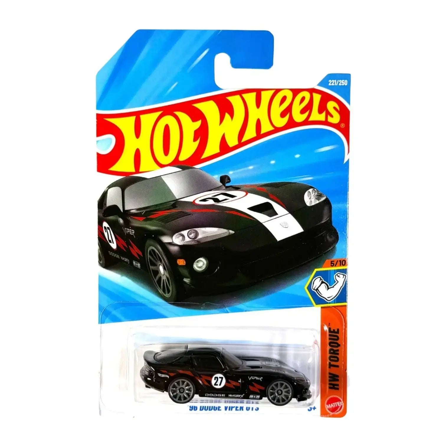 96 Dodge Viper GTS Black - Hot Wheels M Case 2026 MRP