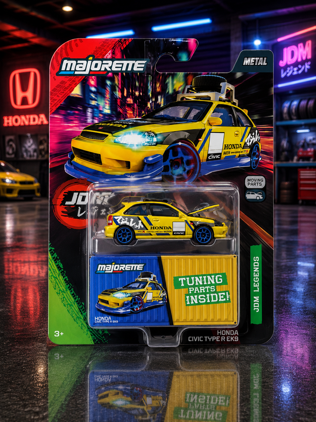 Majorette - Honda Civic Type R EK9