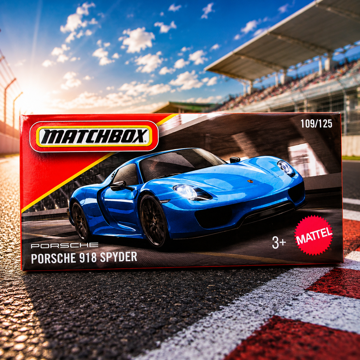 Matchbox - Porsche 918 Spyder 1:64 Scale (Box Pack)