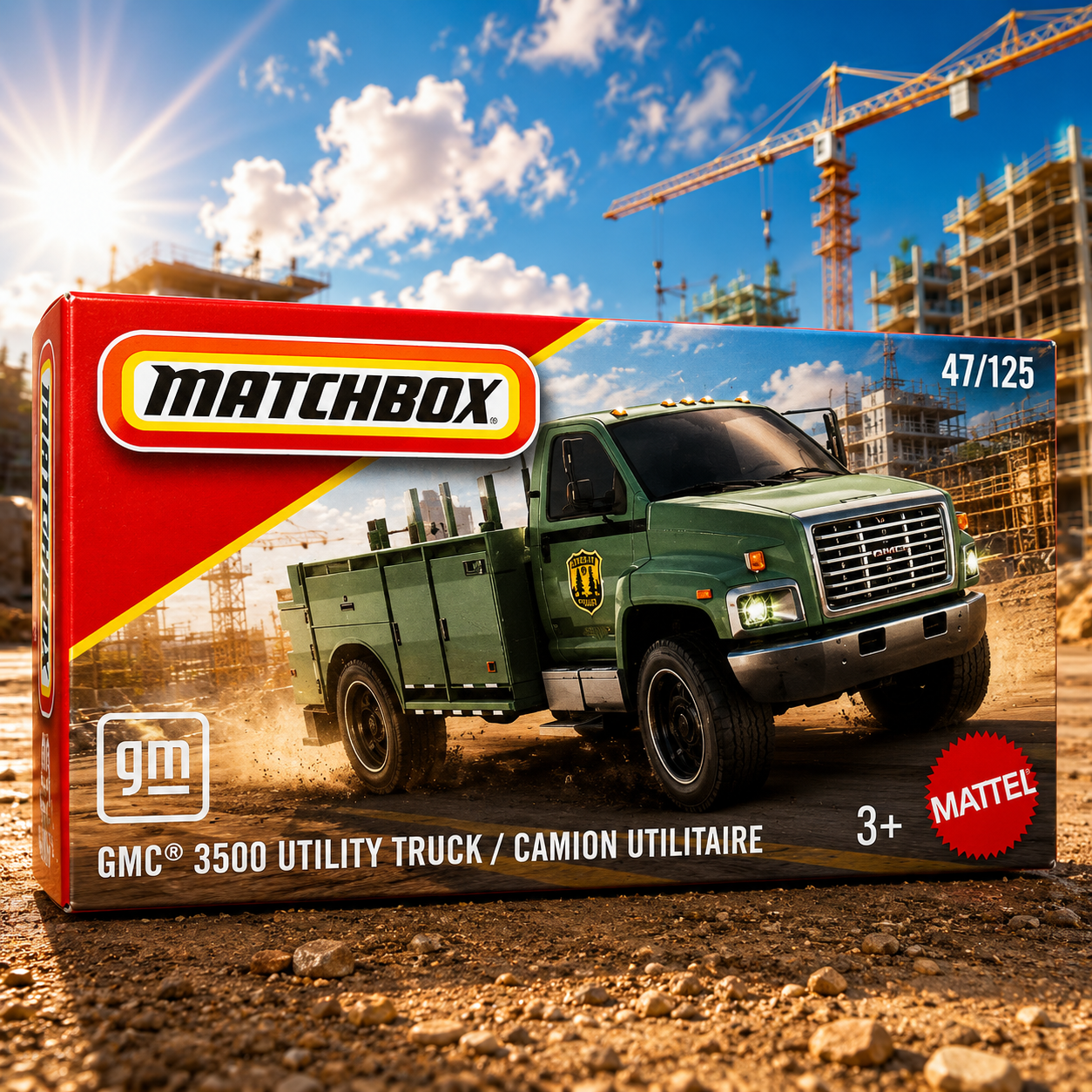 Matchbox - GMC 3500 Utility Truck 1:64 Scale (Box Pack)