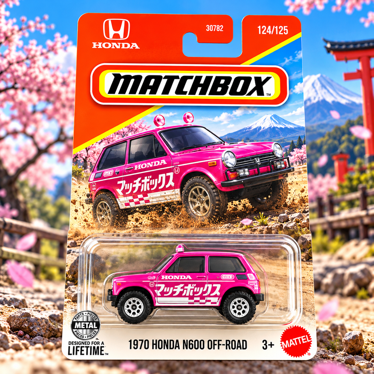 1970 Honda N600 Off-Road - Matchbox