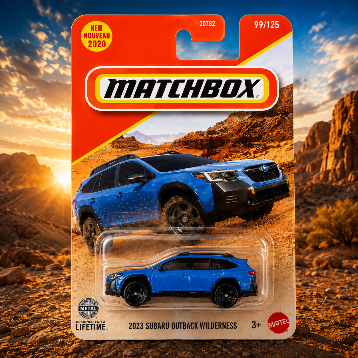 Matchbox - 2023 Subaru Outback Wilderness Blue